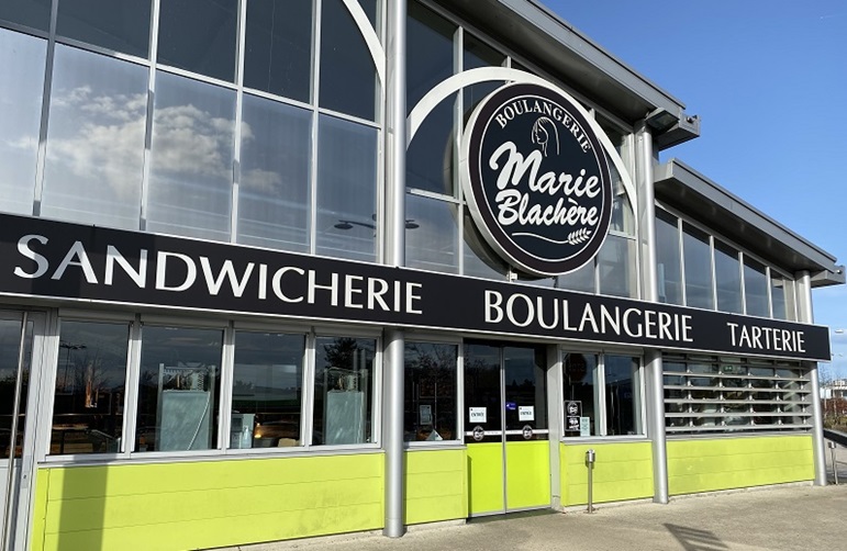 Visuel de devanture Boulangerie Marie Blachère Limoges